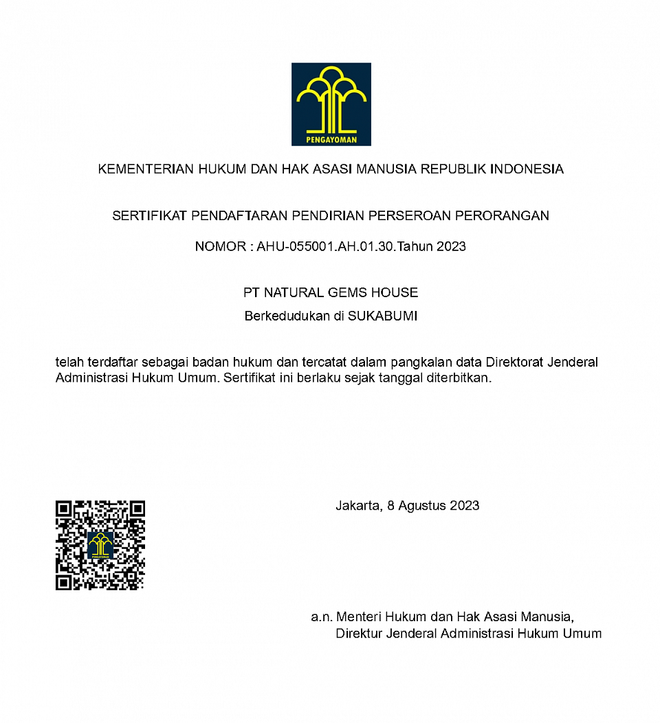 Company Certificate Attachment